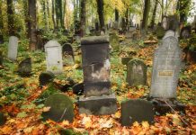 Locais: Cemitério Judeu em Cracóvia