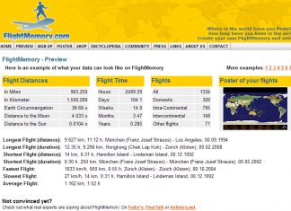 Bits & Viagens: Flight Memory