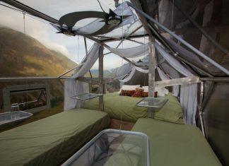 Hóteis Marados (4): Skylodge Adventure Suites