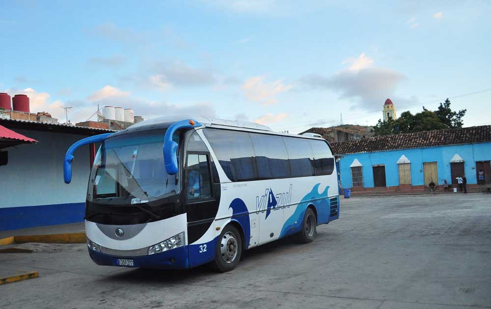 Autocarro da Via Azul em Trinidad
