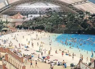 A Praia Artificial de Seagaia