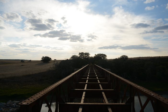 A ponte ferroviária de Mina da Juliana