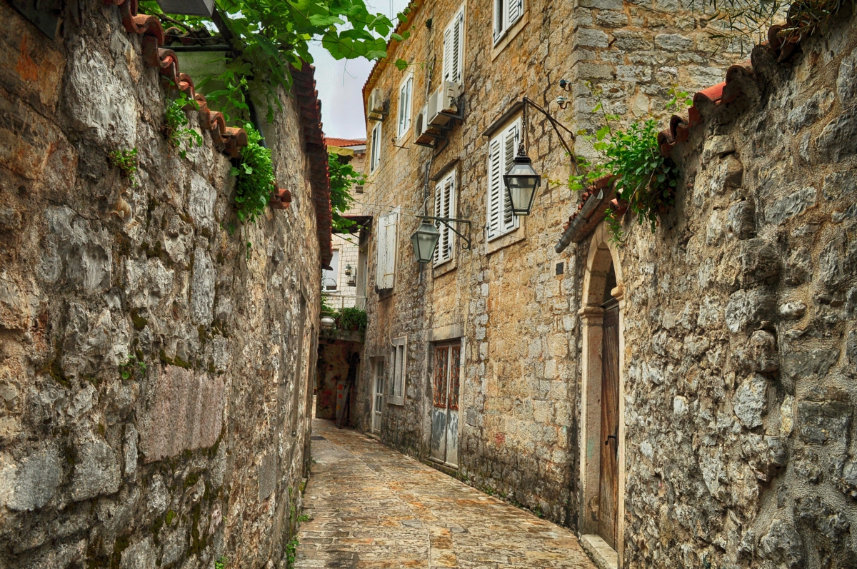 Montenegro: Uma Rua de Budva