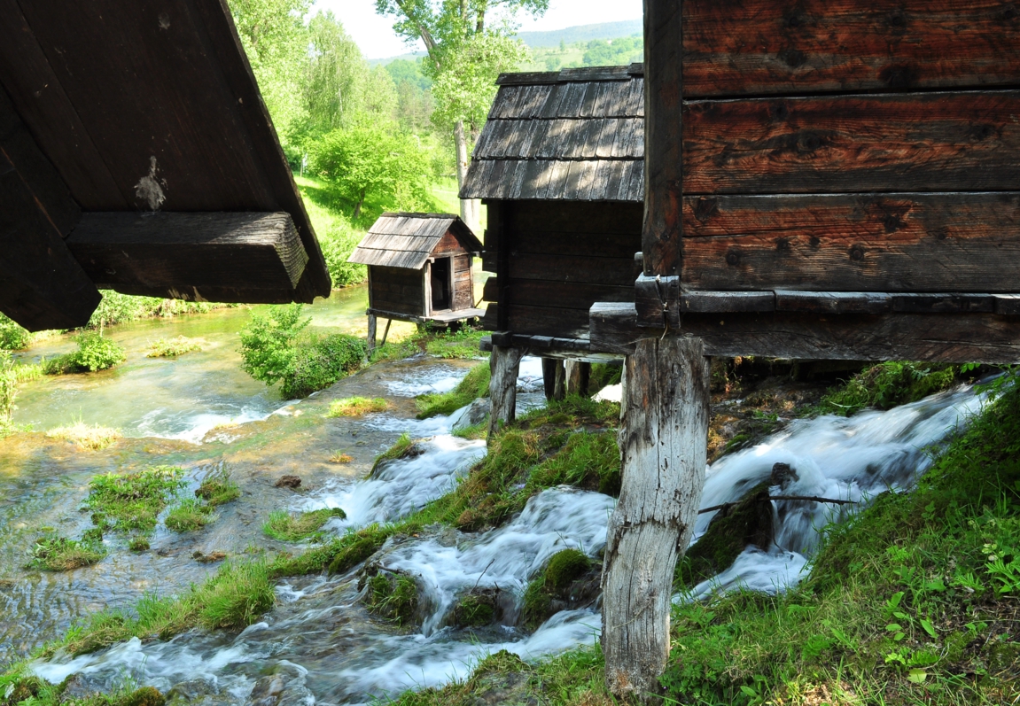 Moinhos de Água perto de Jajce