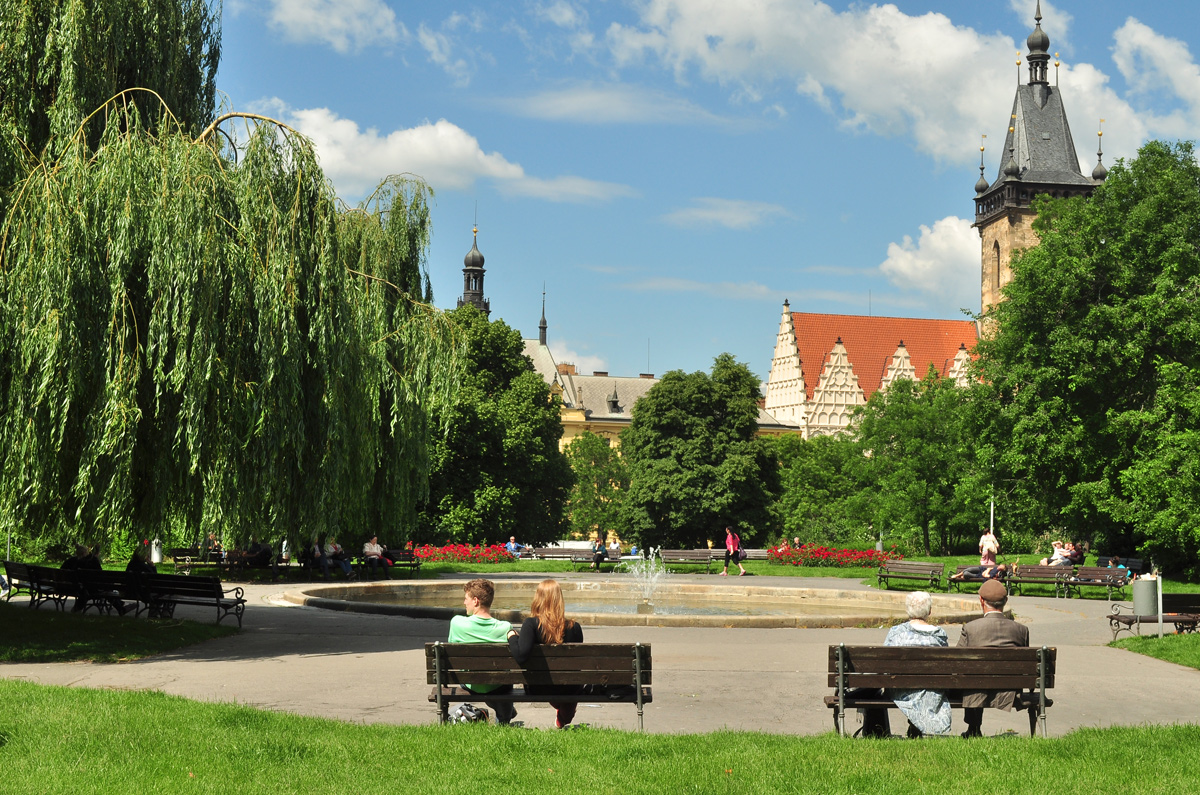 O Jardim na Praça de Karlovo