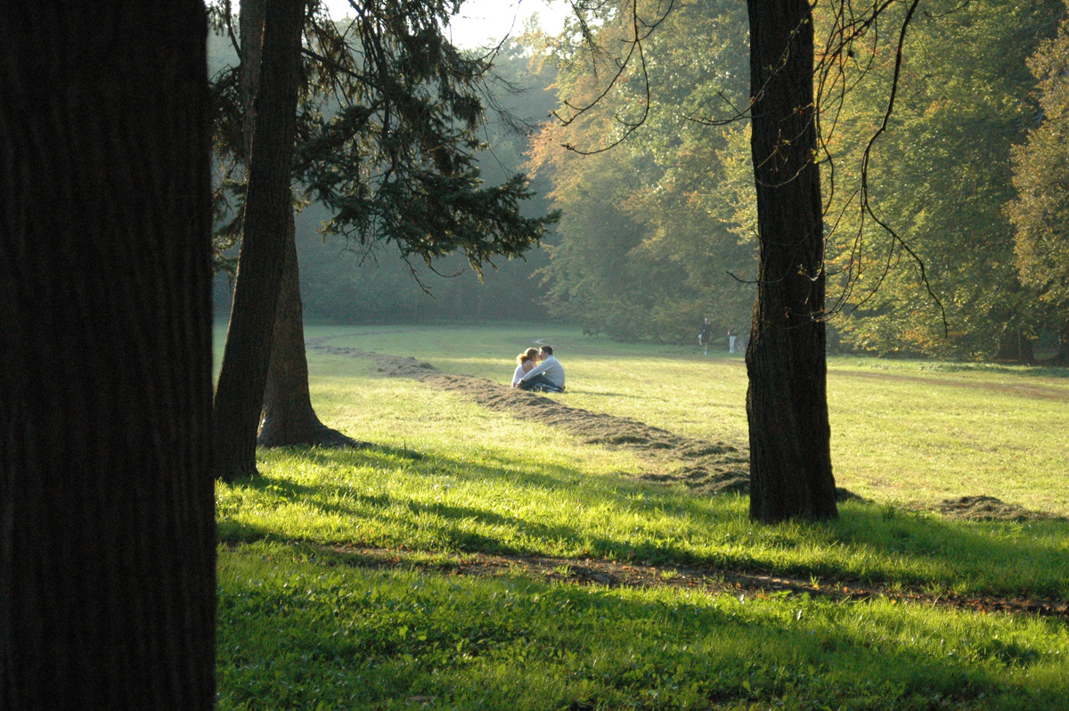 Romance no parque Stromovka