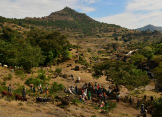 Etiópia. Dia 3. Blue Nile Falls.