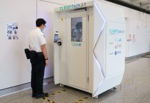 Novos Equipamentos de Segurança COVID-19 nos Aeroportos