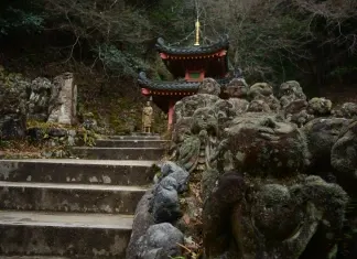 Locais: Templo Otagi Nenbutsu-ji
