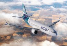 WestJet acaba com assentos Reclináveis